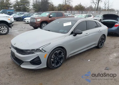 2021 Kia K5 Gt-Line z USA, uszkodzony, nr VIN 5XXG64J23MG043255